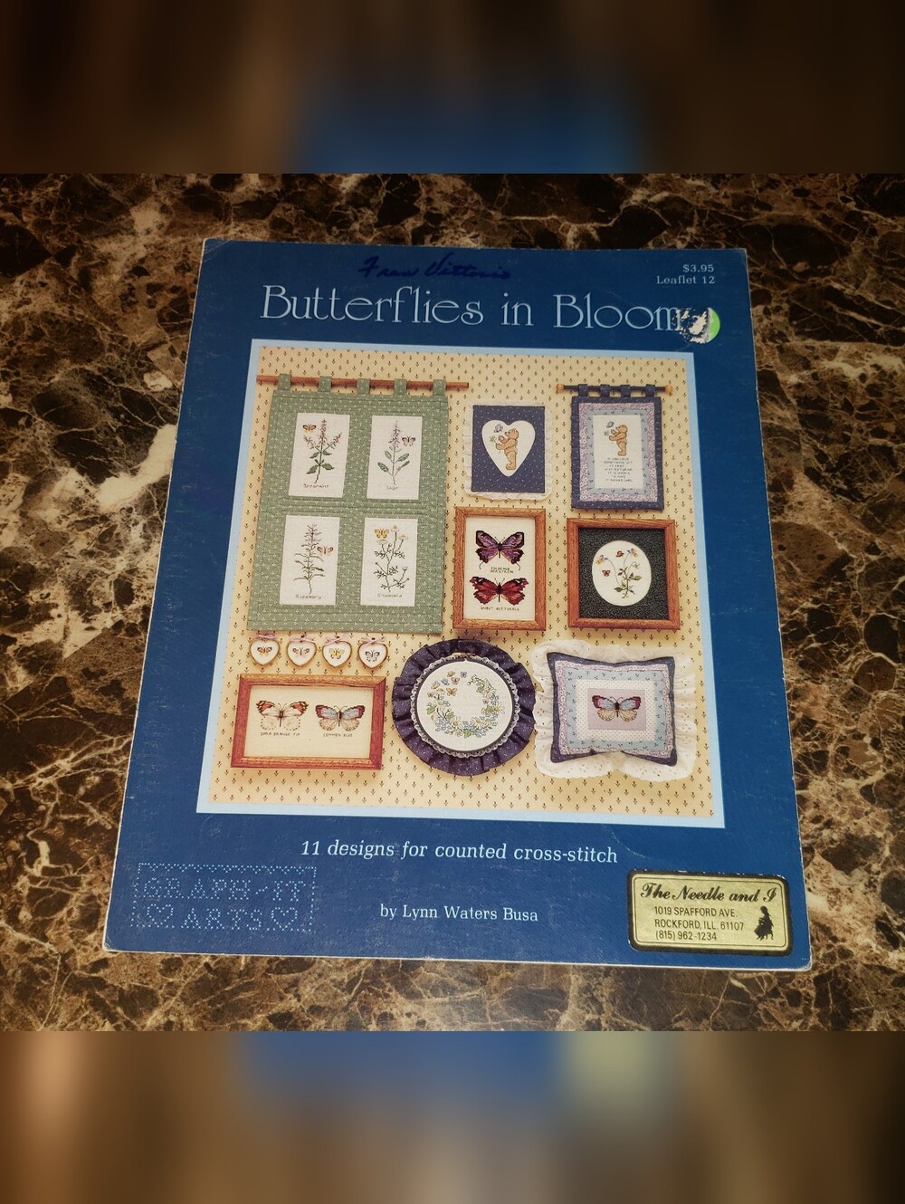 Butterfly Cross-Stitch Lot Of Six (6) - Picture 6 of 13